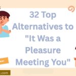 32 Top Alternatives to “It Was a Pleasure Meeting You” for Emails & Conversations