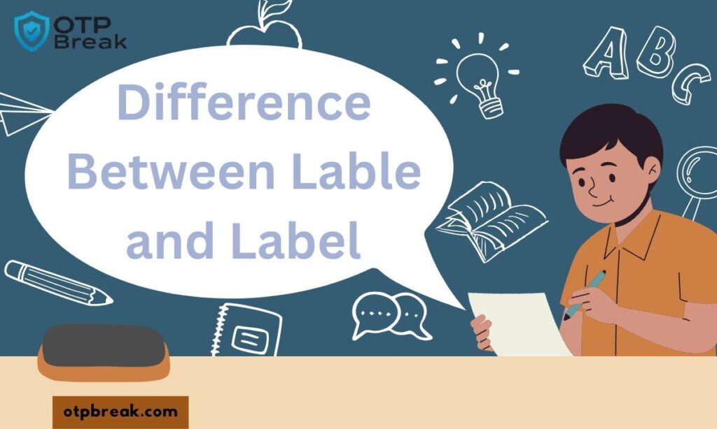 Difference Between Lable and Label