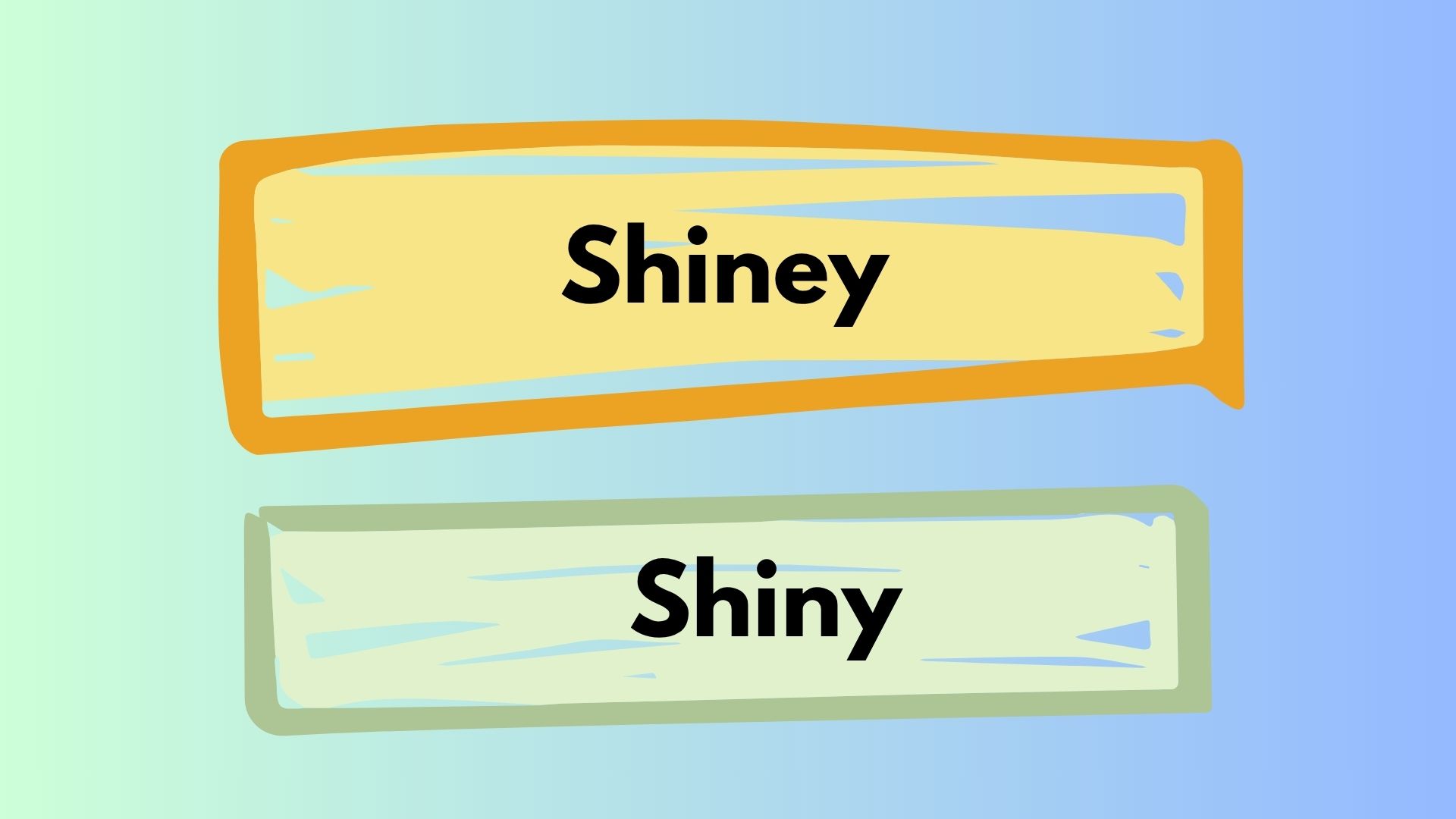 Shiney vs Shiny