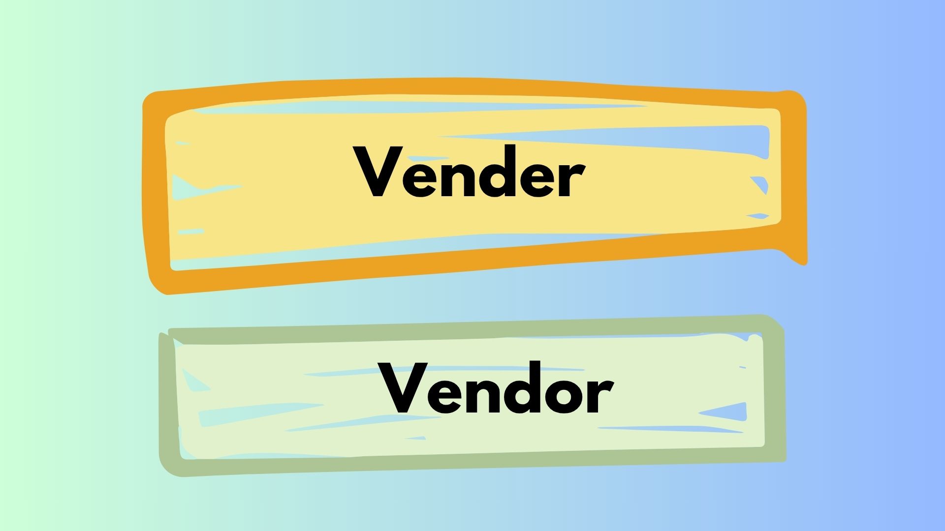 Vender or Vendor