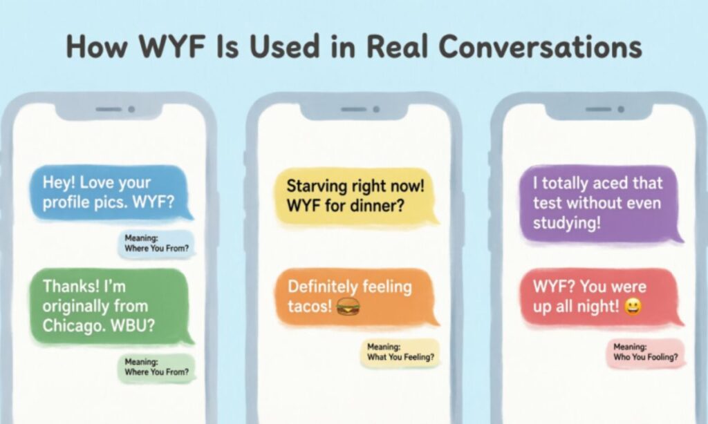 How WYF Is Used in Real Conversations