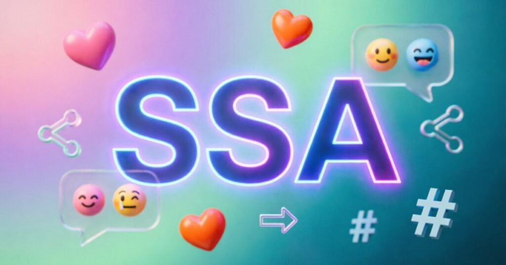 SSA Meaning on Social Media
